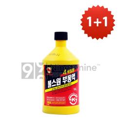 1+1 불스원 부동액 1l 그랑프리 동결방지 부식방지 엔진냉각수 뷔르트 불스원 캉가루 3m 현대 기아 자동차 2개 부동액