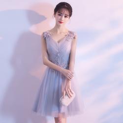 브라이덜 샤워 촬영용 드레스 중재자 이브닝 드레스 2019 신